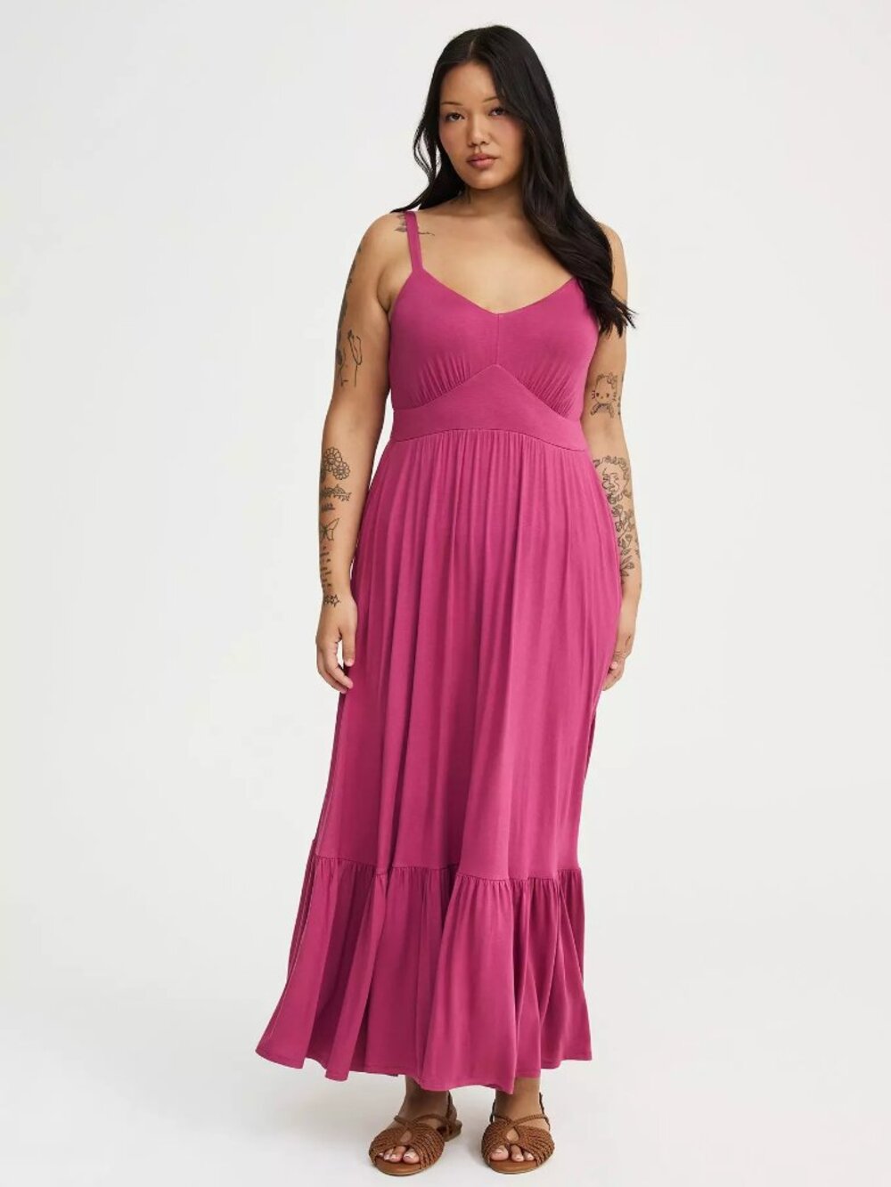 NWT Torrid Tiered Maxi Dress